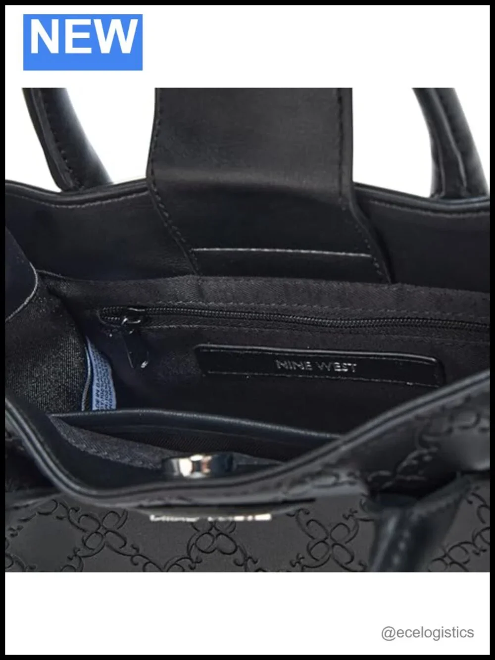 Nine West Archy Mini Satchel Faux Leather Crossbody Bag